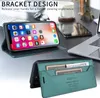 Custodia per iPhone X/iPhone Xs, custodia flip wallet in Anteprima dell’immagine prodotto 3