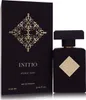 A black perfume box and bottle with gold accents. Podgląd zdjęcia produktu