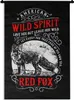 MuchoWow® Wandteppich Wandbehang Fuchs - Retro - Briefe - Produktbild-Vorschau 1