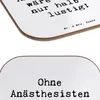 Mr. & Mrs. Panda Untersetzer für Gläser Spruch Anästhesist Produktbild-Vorschau 5