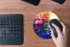 MuchoWow® Mauspad Mousepad Gemälde - Öl - Seerose - Wasser Produktbild-Vorschau 4