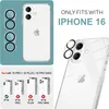 NALIA 2x ochranné sklo na fotoaparát pro iPhone 16, Náhled obrázku produktu 4
