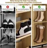Schuhschrank aus Rattan mit 3 Klappschubladen und Produktbild-Vorschau 7