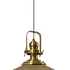 Pendelleuchte I Aslet l Ø41 cm E27 Metall Beige Vintage Produktbild-Vorschau 3