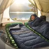 ECD Germany Sacco a pelo da outdoor per campeggio, blu Anteprima dell’immagine prodotto 9