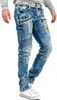 Cipo & Baxx Herren Regular Fit Jeans Stonewashed CD293 Blue Produktbild-Vorschau 6