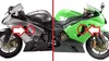 KAWASAKI ZX6R ZX-6R NINJA 2005-2006 - Crash Pady Solidní Náhled obrázku produktu 5