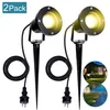 Peviasot 2er pack Gartenstrahler mit Stecker&Erdspiess, 4w Produktbild-Vorschau 1