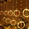 3m Weihnachten LED Lichtervorhang DIY Lichterkette Produktbild-Vorschau 2