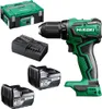 A cordless drill with accessories on a white background. Produktbild-Vorschau