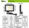 XMTECH 100W LED Strahler mit Bewegungsmelder Außen Produktbild-Vorschau 2