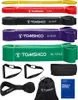 TOMSHOO Fitnessbänder, Workout-Widerstandsbänder, 5er-Pack, Produktbild-Vorschau 2