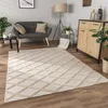 A living room scene with a rug, sofa, cabinet, and lamp. Anteprima dell’immagine prodotto