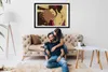 Bild - Bilderrahmen - 100 cm x 70 cm - MDF - Rahmen - Foto Produktbild-Vorschau 3