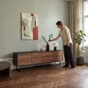 Mobile TV a basso profilo "Boxholm" con 4 ante a sistema Anteprima dell’immagine prodotto 4