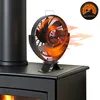 Ikodm 6-Blatt Kaminventilator mit Schutzgitter und Produktbild-Vorschau 12