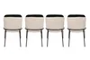 Skye Decor, Dore 145 V4, Stuhlset (4 Stück), Schwarz, 100 % Produktbild-Vorschau 5