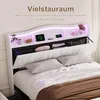 ProximaX Beige Polsterbett 140x200cm mit Schubladen & Produktbild-Vorschau 10