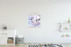 MuchoWow® Textilposter Blumen - Sakura - Zweig 40x40 cm mit Produktbild-Vorschau 2