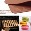 Macaron Silikon Backmatte Form Set,Macarons Backmatte,48 Produktbild-Vorschau 2