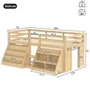 Letto a castello per bambini Fliek 90x200 cm con 2 ripiani, Anteprima dell’immagine prodotto 5