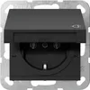 GIRA System 55, Schuko, Antracit, 250 V, 16 A, 29 mm Náhľad obrázku produktu 1