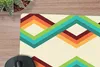 MuchoWow® Mauspad Mousepad Retro - Streifen - Design - Produktbild-Vorschau 2
