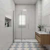 AICA Walk in Dusche 120x195cm 6mm NANO ESG-Glas für Produktbild-Vorschau 2