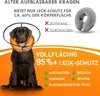 Aufblasbare Halskrause Hund 2-in-1 Leckschutz Trichter Produktbild-Vorschau 2