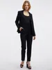 ORSAY Schwarze gemusterte Damenjacke Blazer für Damen | Produktbild-Vorschau 7