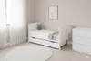 Babybett und Kinderbett 3in1 mit Matratze, Schublade, Produktbild-Vorschau 3