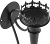 2er Set Schwarz Metall Kerzenhalter für Stumpenkerzen 43 cm Produktbild-Vorschau 6