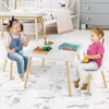 Tavolo in legno per bambini con 2 sedie "BUNNY", set ideale Anteprima dell’immagine prodotto 2