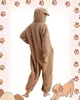Kigurumi pyjama, onesie, mopshond, uni, zacht en Productafbeelding-voorbeeld 4