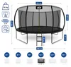 Aga SPORT EXCLUSIVE Trampolina 366 cm Czarna + siatka Podgląd zdjęcia produktu 9