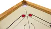 A close-up view of a corner of a carrom board. Produktbild-Vorschau