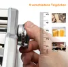 Ikodm Nudelmaschine Manuell aus 304 Edelstahl, 9 Produktbild-Vorschau 4