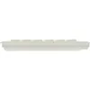 A side view of a gray keyboard on a white background. Produktbild-Vorschau