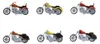 Faller 180603 - 1/87 / H0 6 Motorräder - Neu Produktbild-Vorschau 2