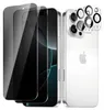 2X Panzerglas für iPhone 16 Pro Max Blickschutz Sichtschutz Produktbild-Vorschau 1