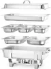HENDI Chafing Dish, sada, Kitchen Line, 585x385x(H)315mm Náhled obrázku produktu 4