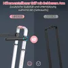 Laufband mit Schreibtisch, Klappbar Neigbar, Handlauf, Produktbild-Vorschau 6