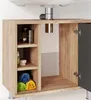 Waschbeckenunterschrank Vicco Fynn Anthrazit/Goldkraft Produktbild-Vorschau 4