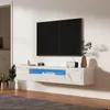 Radelldar Lowboard mit LED-Beleuchtung, TV-Schrank, Produktbild-Vorschau 1