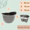 2er Set Blumentopf für Regenrohr Wandtopf Fallrohr Produktbild-Vorschau 2
