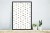 MuchoWow® MuchoWow® Gerahmtes Poster Blätter - Pastell - Produktbild-Vorschau 5