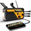6000mAh Solar radio mit 4 verschiedenen Ladekabeln, Produktbild-Vorschau 1