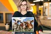 MuchoWow® Laptop Aufkleber Sticker Cover Kühe - Tiere - Produktbild-Vorschau 5