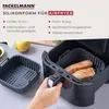 Fackelmann Silikonform für Heißluftfritteuse 17 cm, Eckig, Produktbild-Vorschau 3