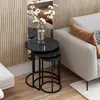 Skye Decor, Gloria - Black, table d'appoint (3 pièces), 100 Voir les images du produit 3